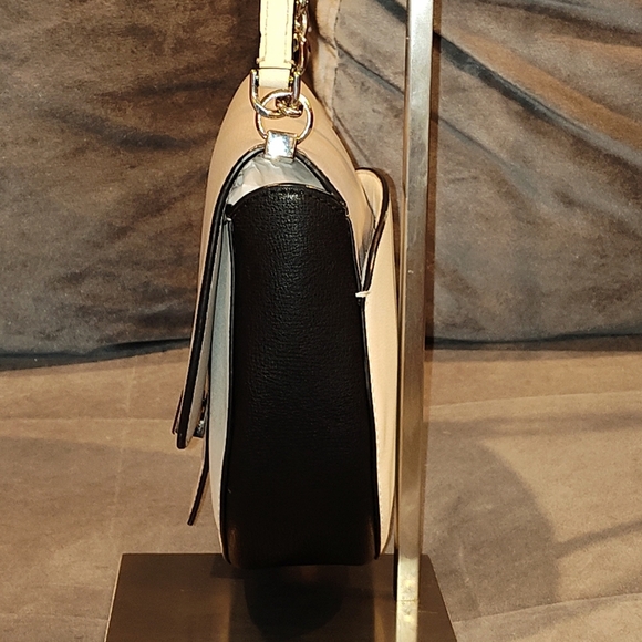 KATE SPADE NEW YORK ROBYN COLORBLOCK LEATHER CROSSBODY / SHOULDER SADDLE BAG EUC - Picture 12 of 15